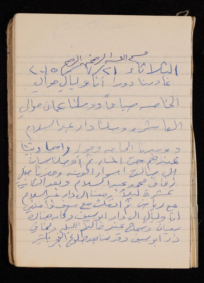 دفتر يوميات فضية الدرابيع، دورا- الخليل، 2014