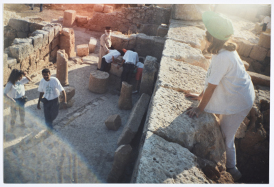 Aboud Latin Convent Scout Touring a Historical Site 