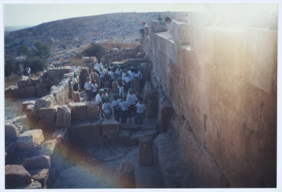 Aboud Latin Convent Scout Touring a Historical Site 