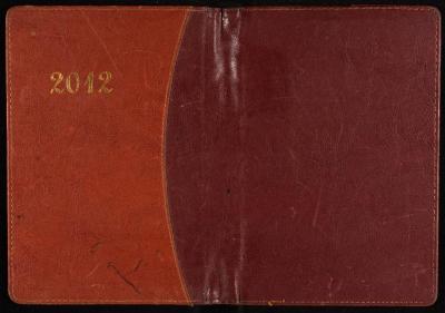 دفتر يوميات فضية الدرابيع، دورا- الخليل، 2012