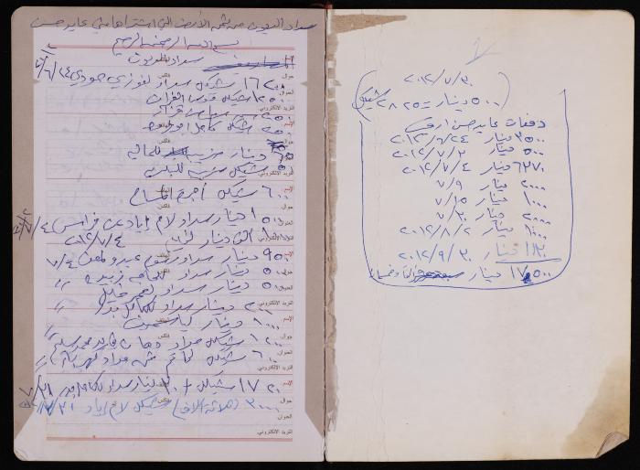 دفتر يوميات فضية الدرابيع، دورا- الخليل، 2012