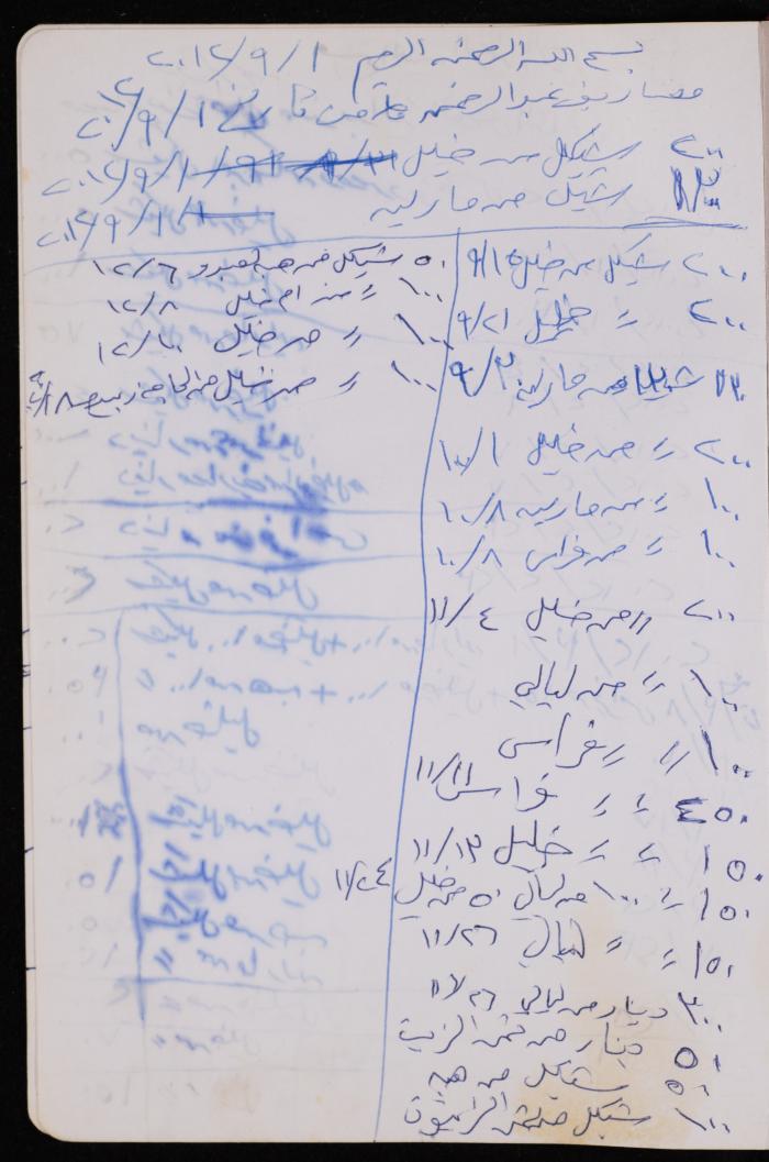 دفتر يوميات فضية الدرابيع، دورا- الخليل، 2012