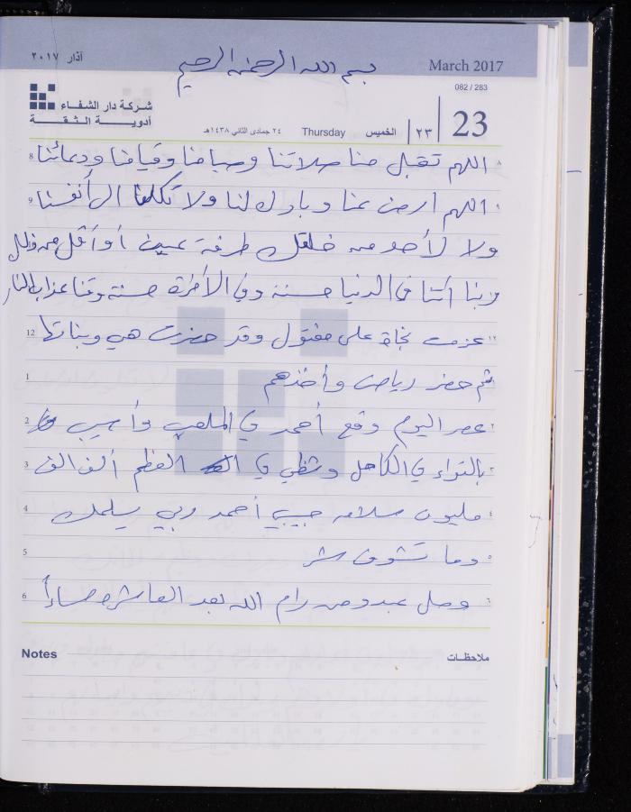 The Diary of Fadeyyeh Darabe, Dura- Hebron, 2017
