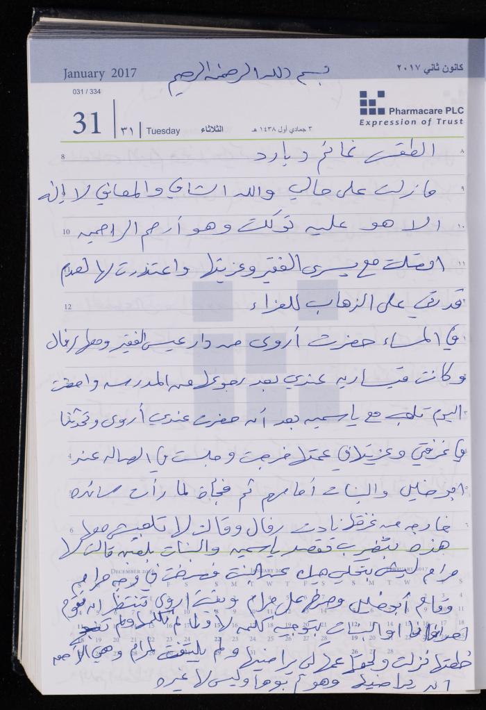 The Diary of Fadeyyeh Darabe, Dura- Hebron, 2017
