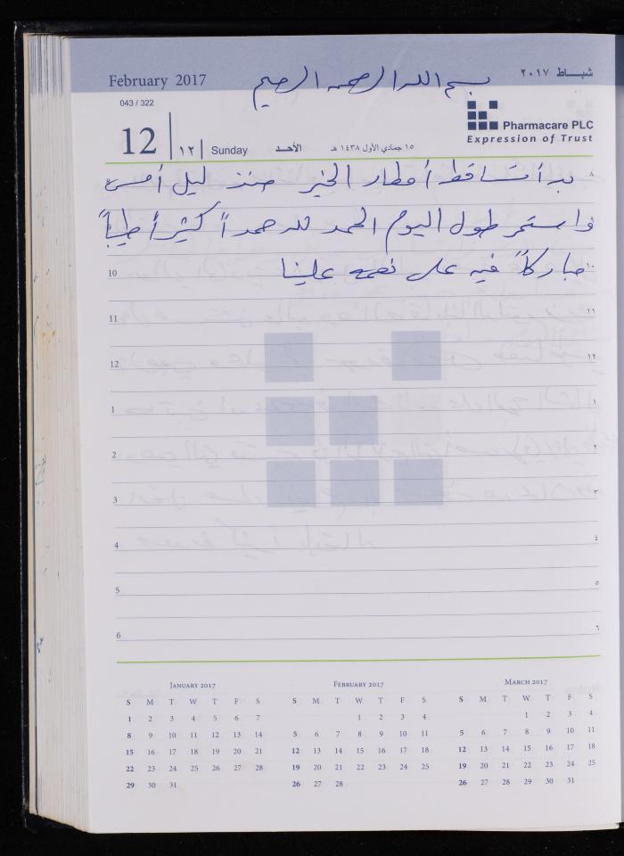 The Diary of Fadeyyeh Darabe, Dura- Hebron, 2017