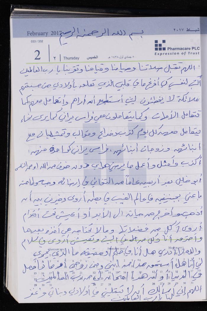 The Diary of Fadeyyeh Darabe, Dura- Hebron, 2017