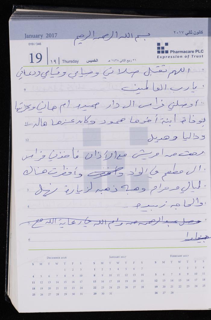 The Diary of Fadeyyeh Darabe, Dura- Hebron, 2017