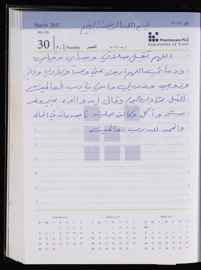 The Diary of Fadeyyeh Darabe, Dura- Hebron, 2017