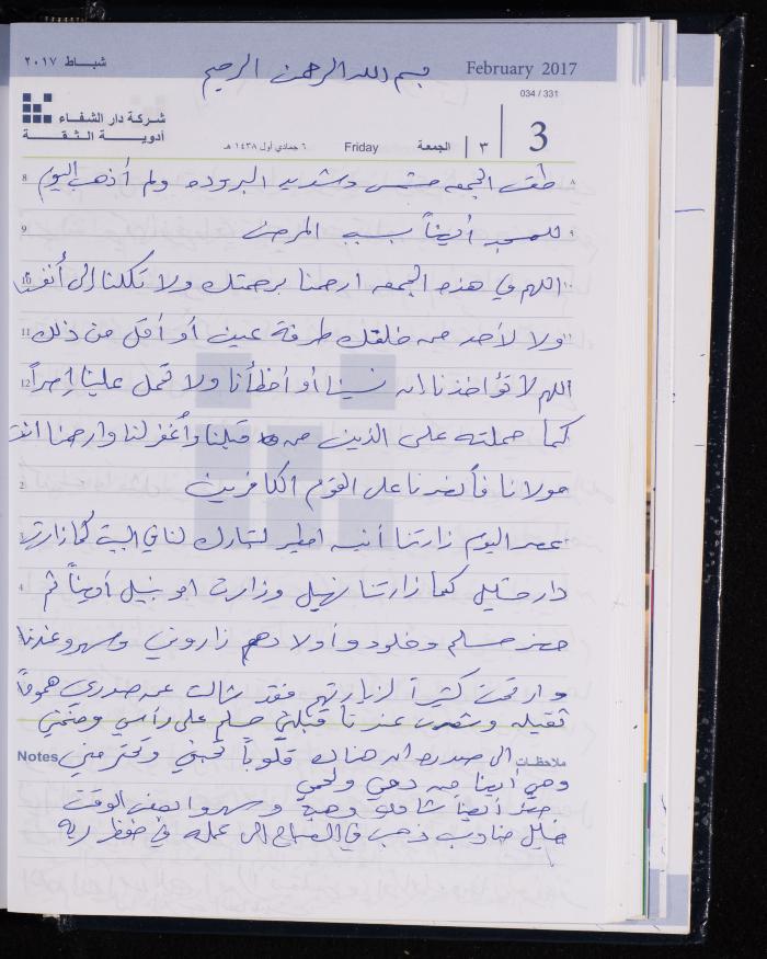 The Diary of Fadeyyeh Darabe, Dura- Hebron, 2017