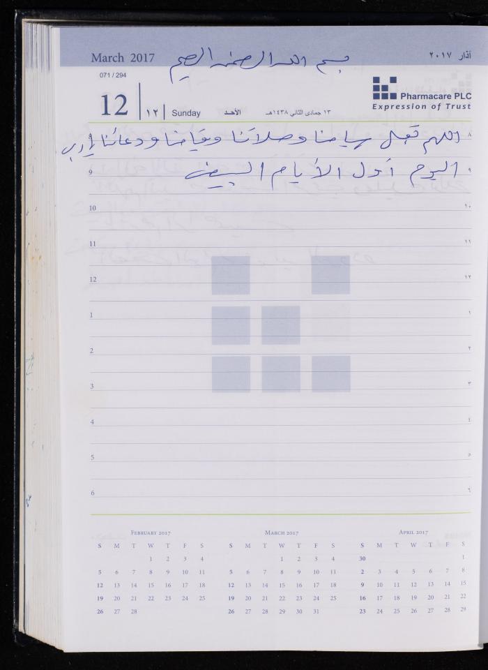 The Diary of Fadeyyeh Darabe, Dura- Hebron, 2017