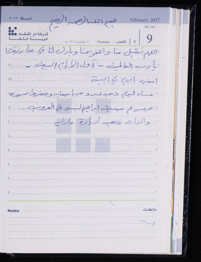 The Diary of Fadeyyeh Darabe, Dura- Hebron, 2017