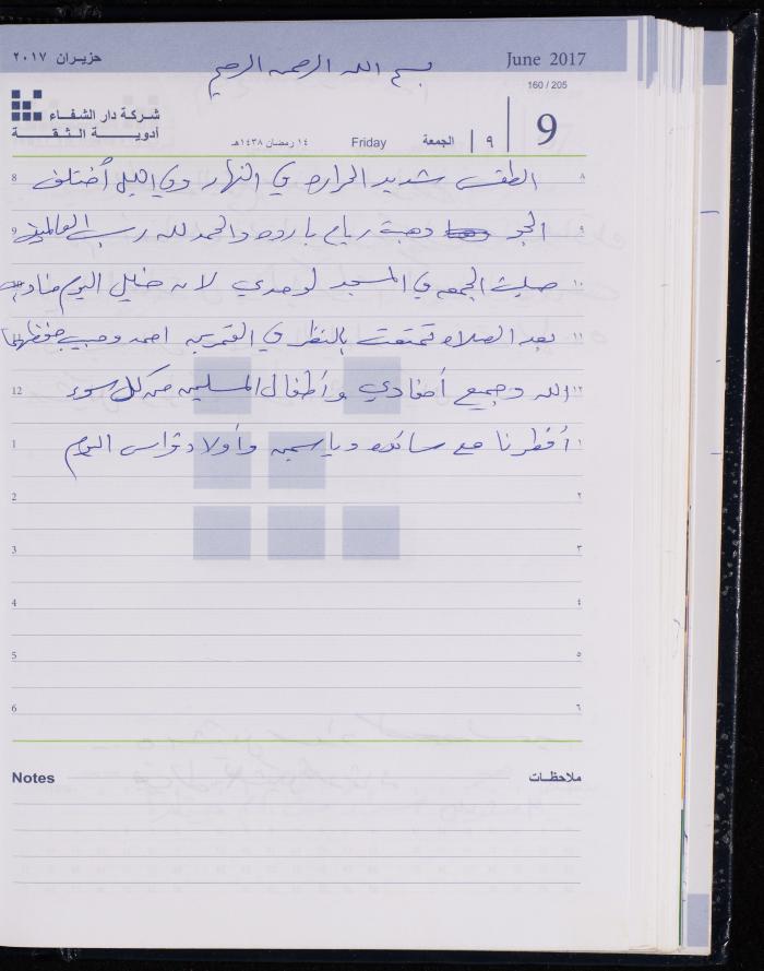 The Diary of Fadeyyeh Darabe, Dura- Hebron, 2017