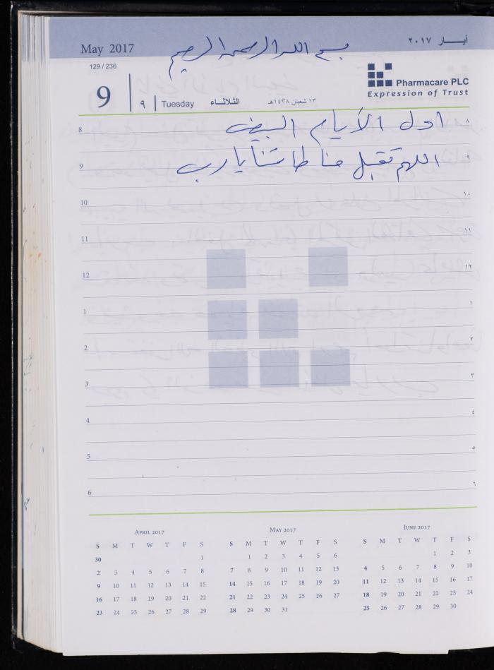 The Diary of Fadeyyeh Darabe, Dura- Hebron, 2017