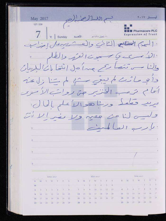 The Diary of Fadeyyeh Darabe, Dura- Hebron, 2017