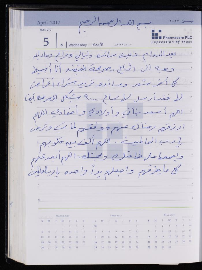 The Diary of Fadeyyeh Darabe, Dura- Hebron, 2017