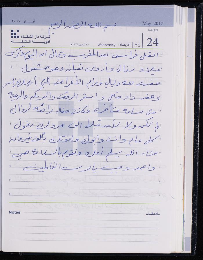 The Diary of Fadeyyeh Darabe, Dura- Hebron, 2017