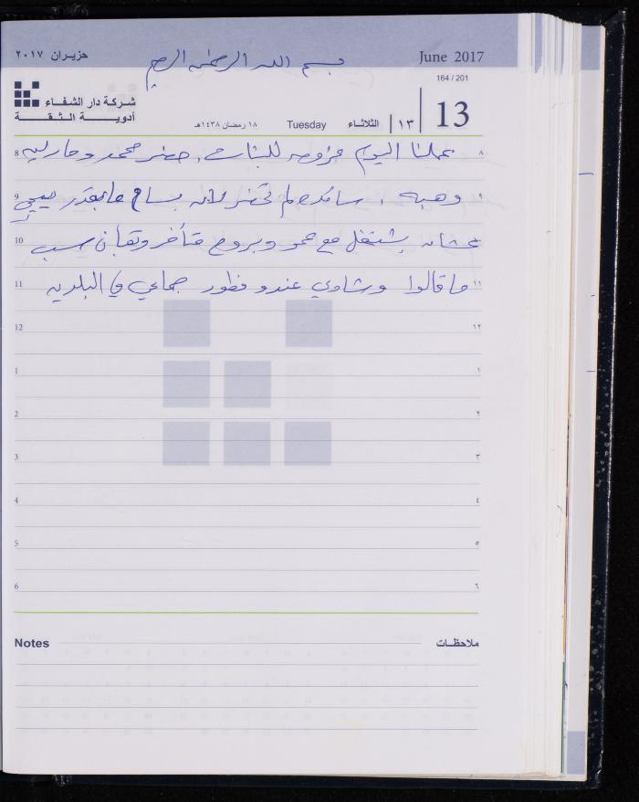The Diary of Fadeyyeh Darabe, Dura- Hebron, 2017