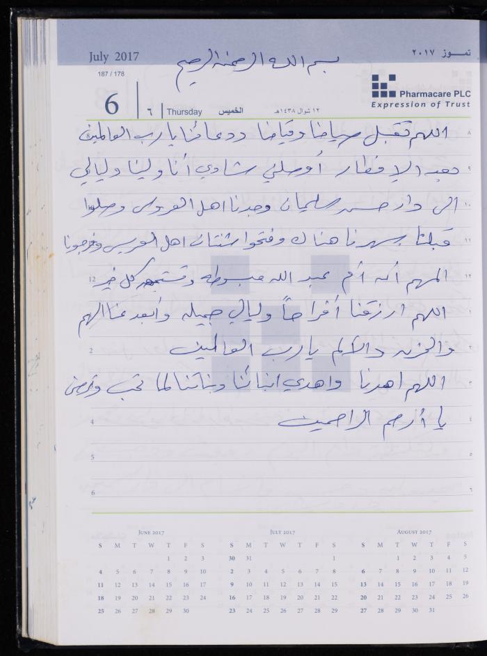The Diary of Fadeyyeh Darabe, Dura- Hebron, 2017