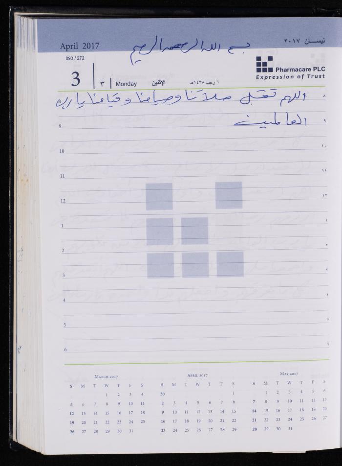 The Diary of Fadeyyeh Darabe, Dura- Hebron, 2017