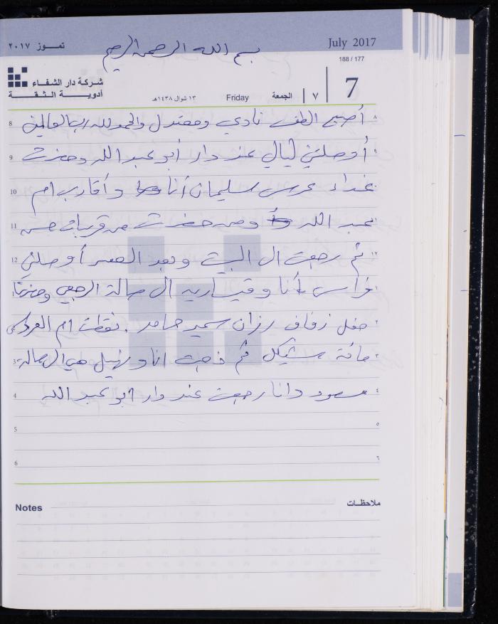 The Diary of Fadeyyeh Darabe, Dura- Hebron, 2017