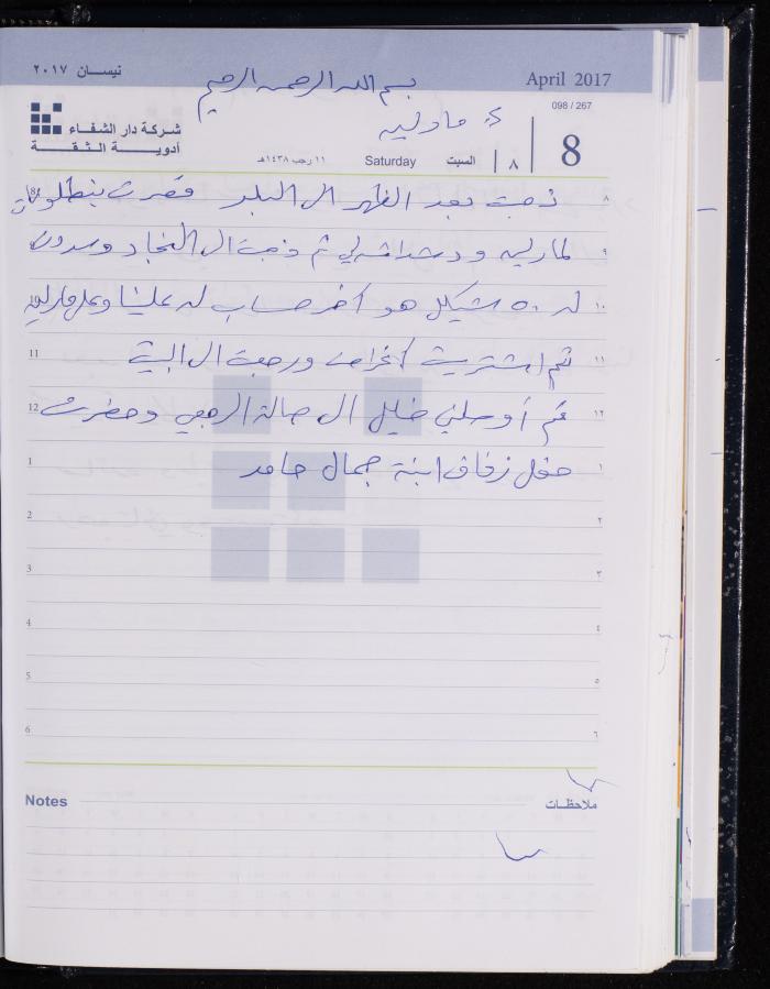 The Diary of Fadeyyeh Darabe, Dura- Hebron, 2017
