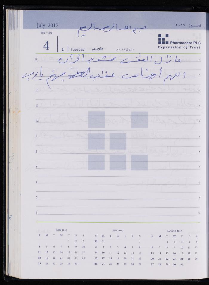 The Diary of Fadeyyeh Darabe, Dura- Hebron, 2017