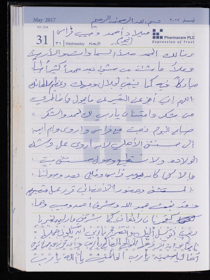 The Diary of Fadeyyeh Darabe, Dura- Hebron, 2017