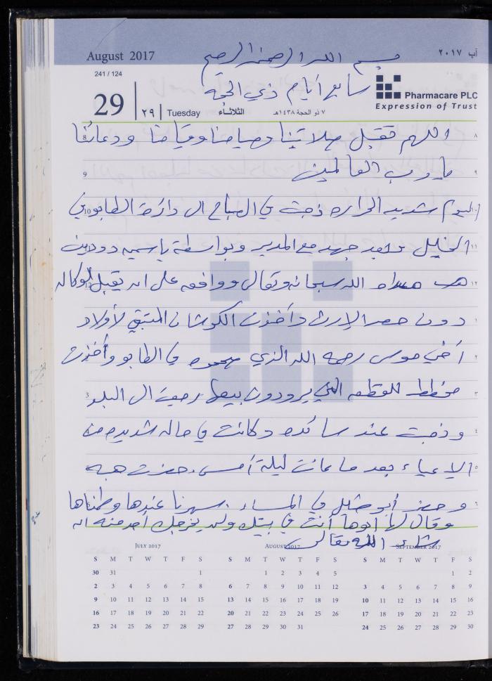 The Diary of Fadeyyeh Darabe, Dura- Hebron, 2017