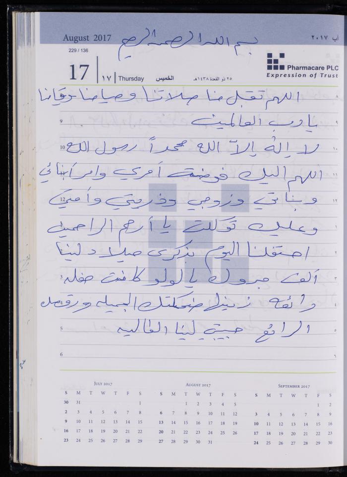 The Diary of Fadeyyeh Darabe, Dura- Hebron, 2017