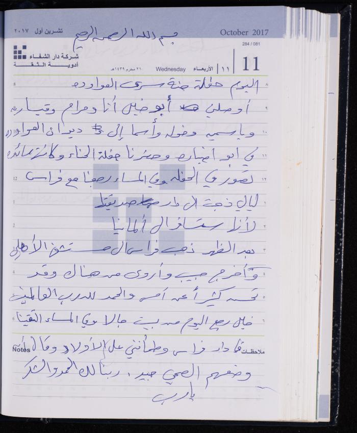 The Diary of Fadeyyeh Darabe, Dura- Hebron, 2017