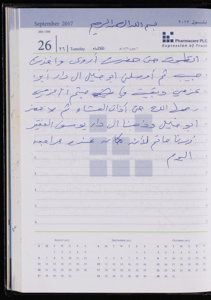 The Diary of Fadeyyeh Darabe, Dura- Hebron, 2017