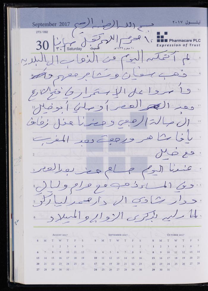 The Diary of Fadeyyeh Darabe, Dura- Hebron, 2017