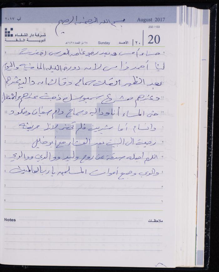 The Diary of Fadeyyeh Darabe, Dura- Hebron, 2017