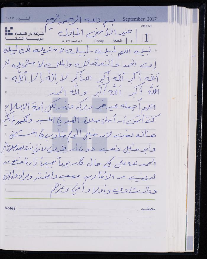 The Diary of Fadeyyeh Darabe, Dura- Hebron, 2017