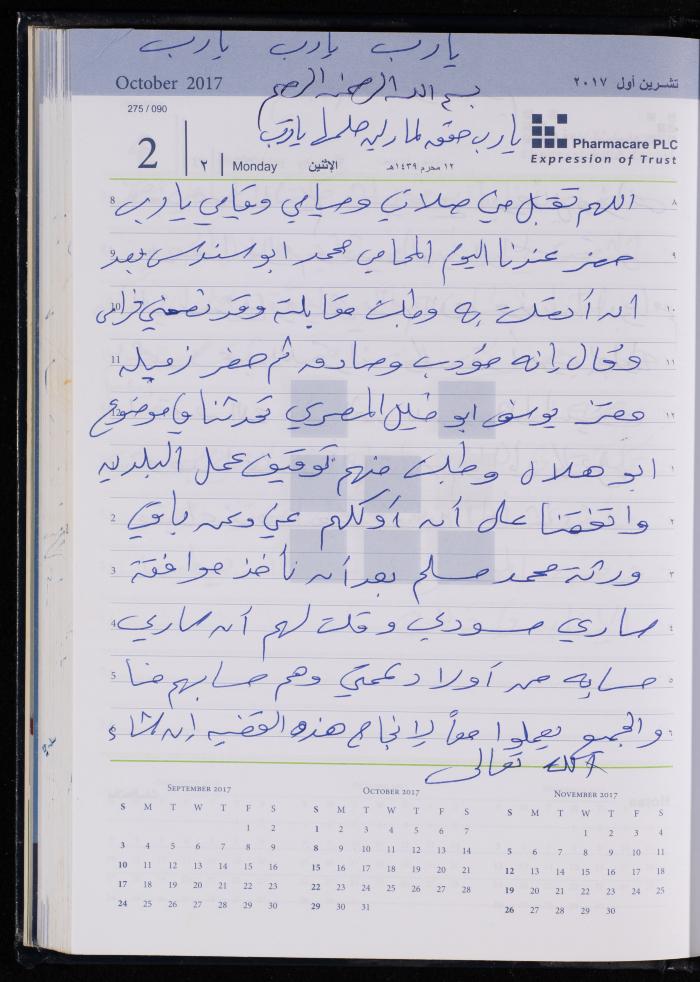 The Diary of Fadeyyeh Darabe, Dura- Hebron, 2017