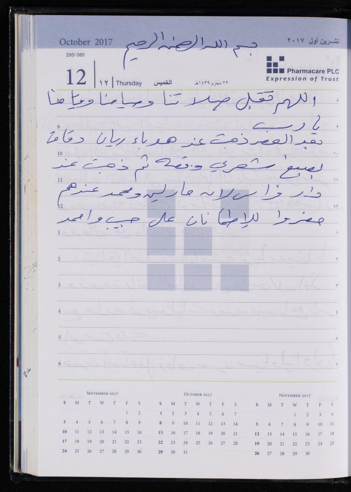 The Diary of Fadeyyeh Darabe, Dura- Hebron, 2017