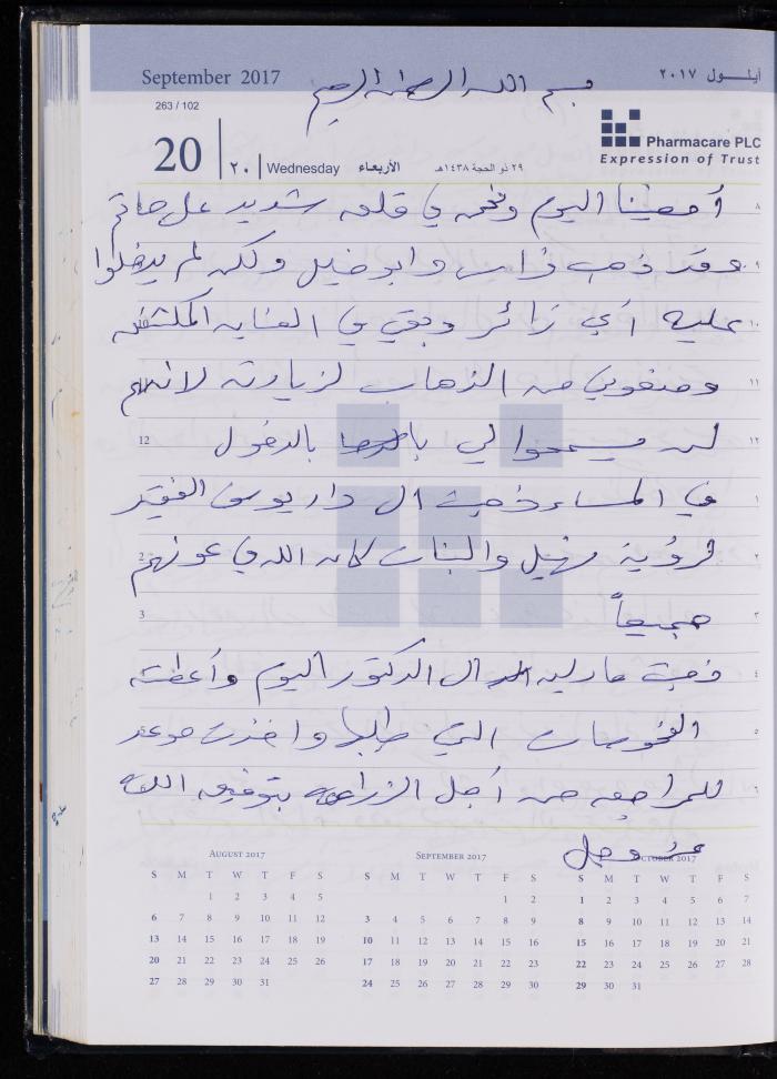 The Diary of Fadeyyeh Darabe, Dura- Hebron, 2017