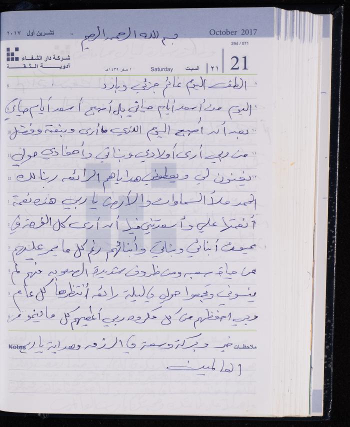 The Diary of Fadeyyeh Darabe, Dura- Hebron, 2017