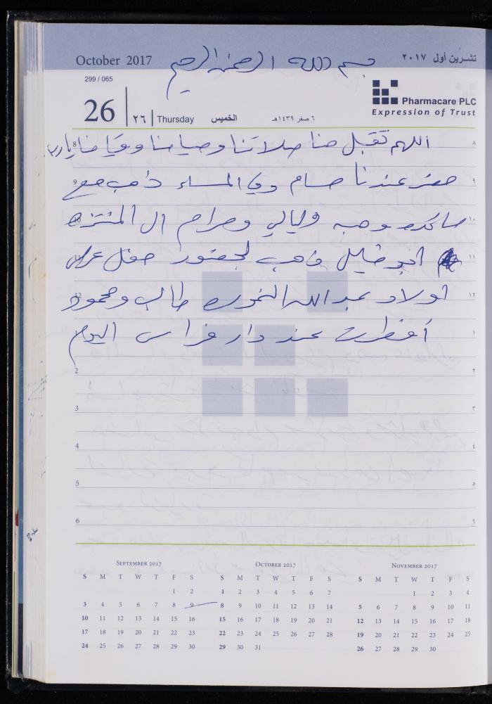 The Diary of Fadeyyeh Darabe, Dura- Hebron, 2017