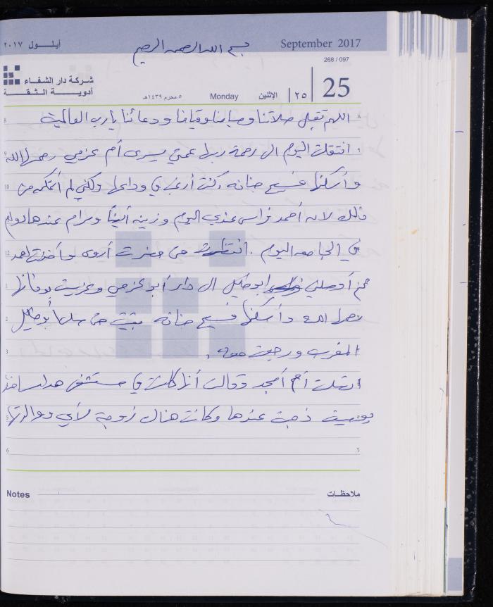 The Diary of Fadeyyeh Darabe, Dura- Hebron, 2017