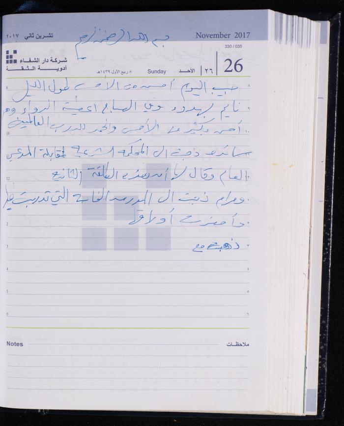 The Diary of Fadeyyeh Darabe, Dura- Hebron, 2017