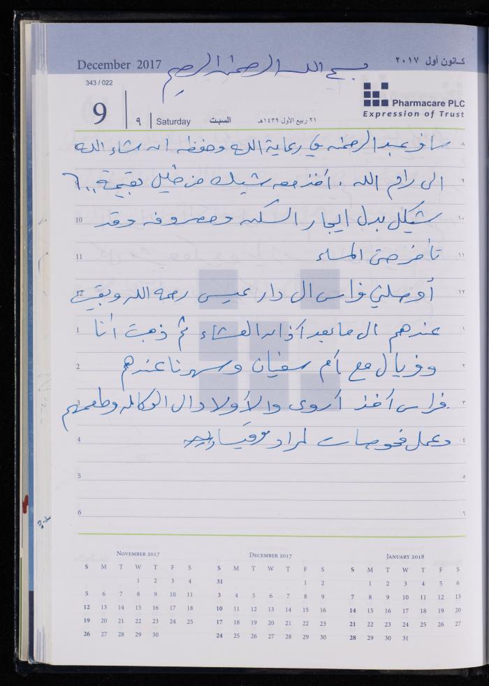 The Diary of Fadeyyeh Darabe, Dura- Hebron, 2017