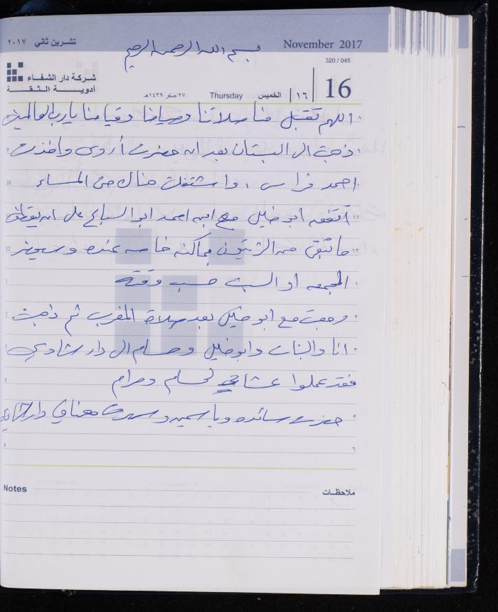The Diary of Fadeyyeh Darabe, Dura- Hebron, 2017
