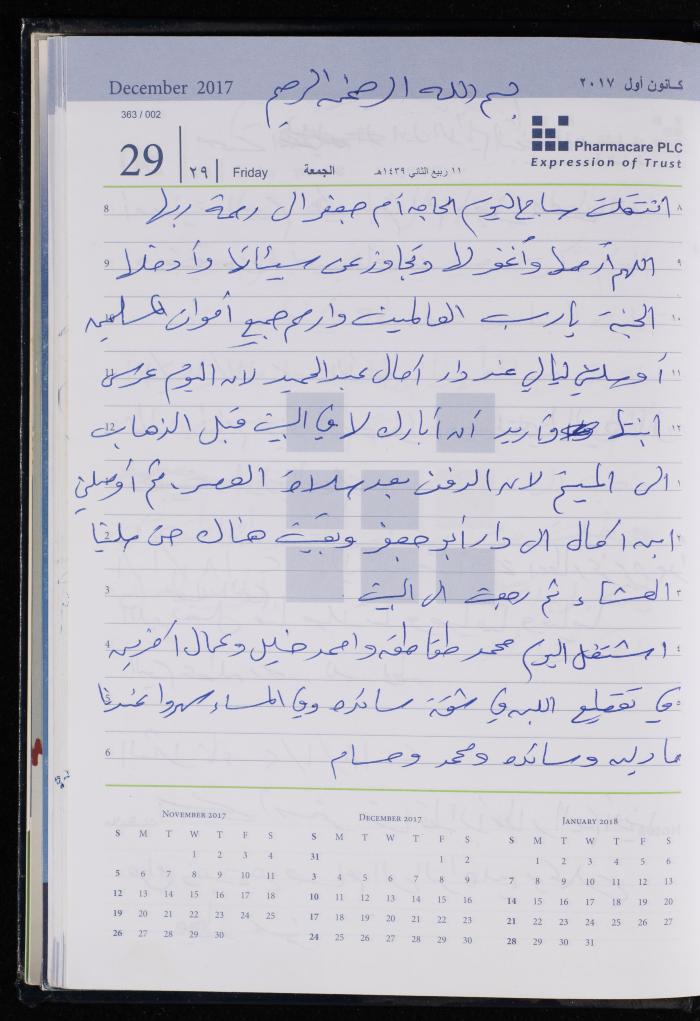 The Diary of Fadeyyeh Darabe, Dura- Hebron, 2017