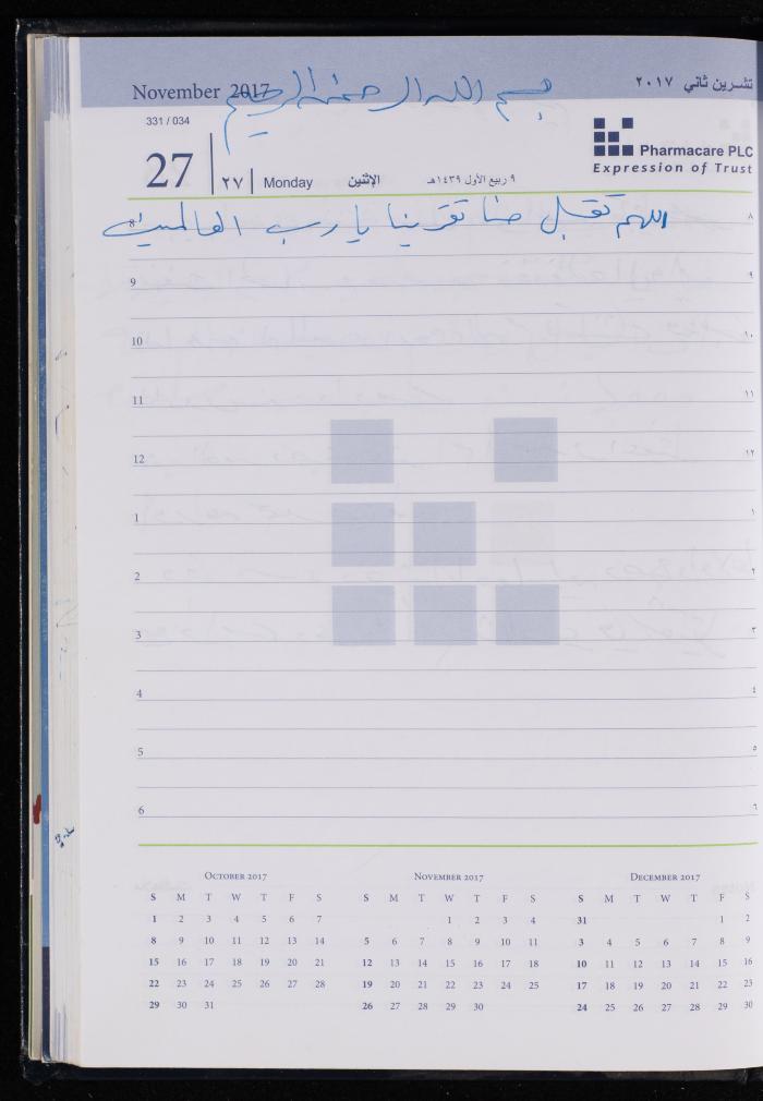 The Diary of Fadeyyeh Darabe, Dura- Hebron, 2017