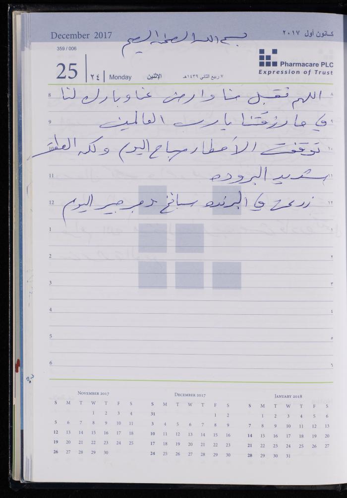 The Diary of Fadeyyeh Darabe, Dura- Hebron, 2017