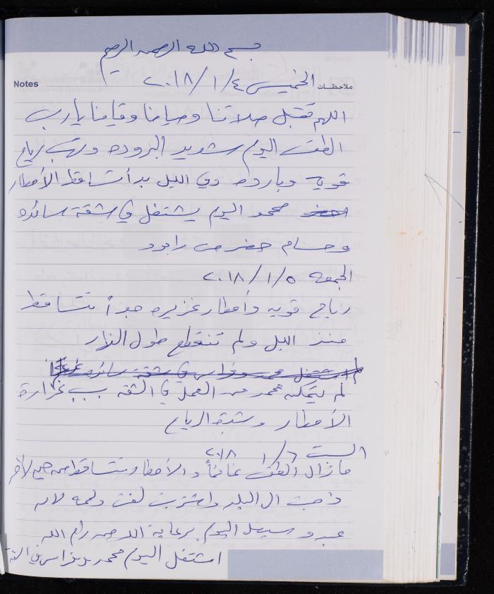 The Diary of Fadeyyeh Darabe, Dura- Hebron, 2017