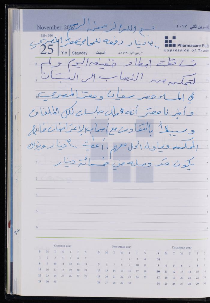 The Diary of Fadeyyeh Darabe, Dura- Hebron, 2017