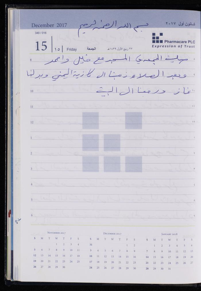 The Diary of Fadeyyeh Darabe, Dura- Hebron, 2017