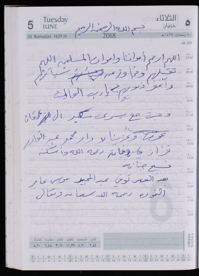 The Diary of Fadeyyeh Darabe, Dura- Hebron, 2018